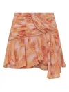 Iro Issah Skirt In Orange