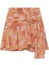 Iro Issah Skirt In Orange