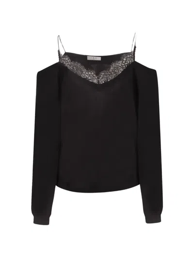 Iro Ivoire Sweater In Black