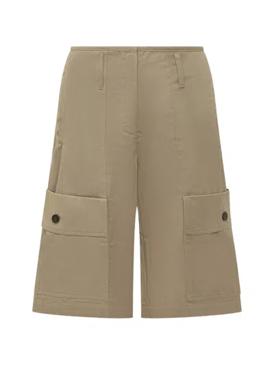 Iro Izyra Cargo-pockets Shorts In Neutral