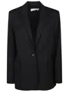 Iro Luminar Wool-blend Blazer In Black