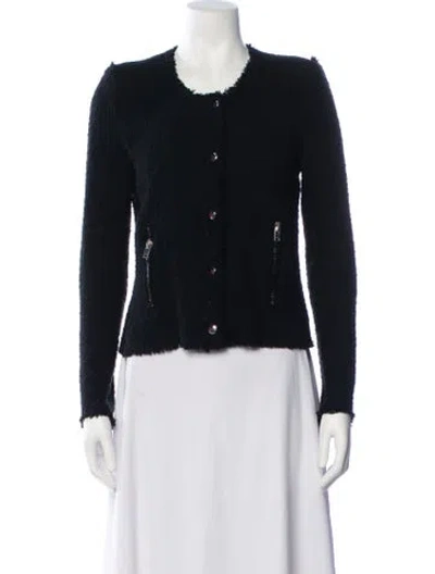 Pre-owned Iro Jacket In Black/blue