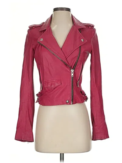 Pre-owned Iro Jacket In Burgundy