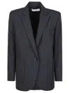 Iro Bonna Single Breasted Jacket In Gray