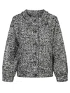 Iro Hassia Tweed Bomber Jacket In Multi