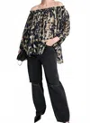 Iro Jalani Animal Print Blouse In Leopard In Multi