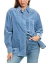 Iro Jalini Long Sleeve Shirt In Blue