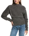 Iro Jalya Wool & Alpaca-blend Sweater In Gray