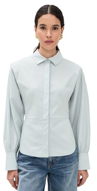 Iro Janine Blouse Ice Grey In Gray