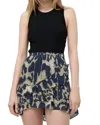 Iro Japin Mini Skirt In Leopard In Multi