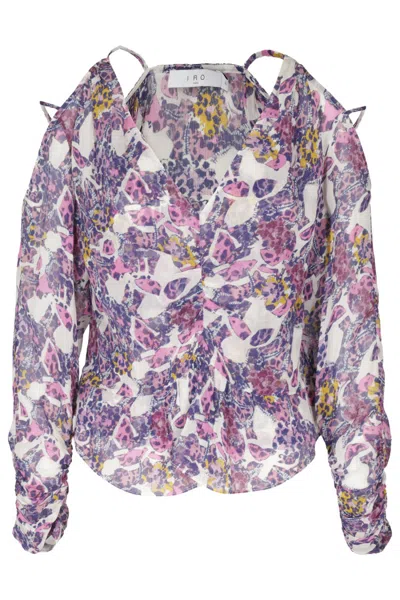 IRO IRO JARNE MODEL SHIRT IN PINK COLOR