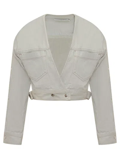 Iro Jasmin Jacket-shirt In Neutral