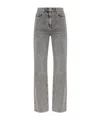 Iro Jeans With Belt Loops In Gray