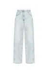 Iro Jeans With Belt Loops In White