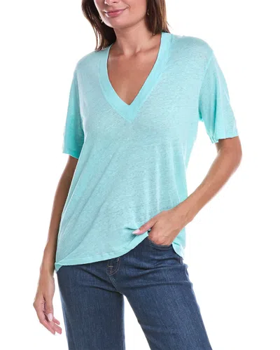 Iro Rodeo Linen T-shirt In Blue