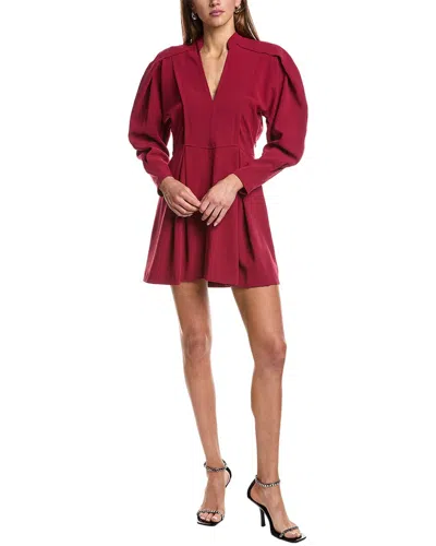 Iro Jiji Mini Dress In Burgundy