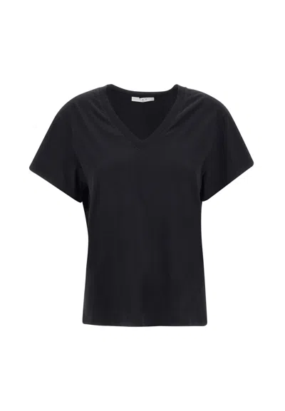 Iro Jolia Cotton T-shirt In Black