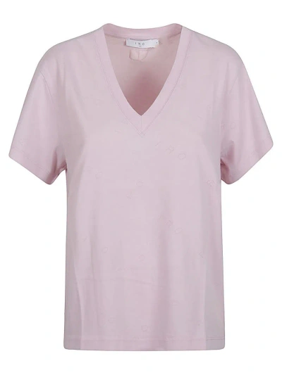 Iro Jolia Cotton T-shirt In Nude & Neutrals