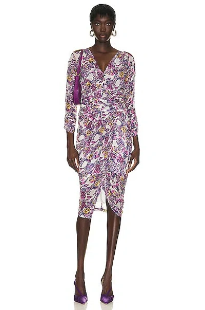 Iro Jovin Dress In Mixed Pink