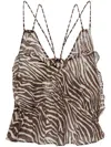 Iro Jovita Blouse In Brown