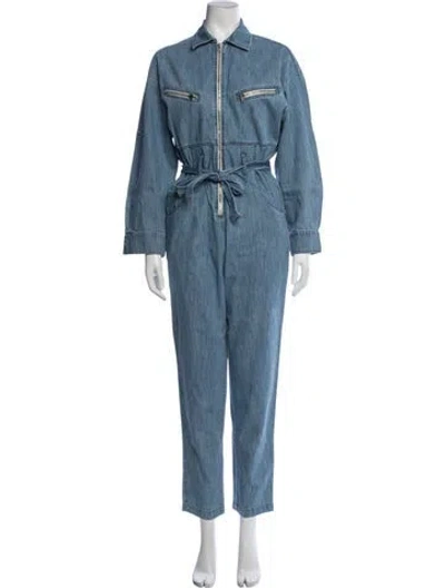 Pre-owned Iro Jumpsuit In Blue