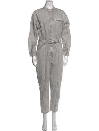 Pre-owned Iro Jumpsuit In Grey
