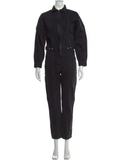 Pre-owned Iro Jumpsuit In Grey