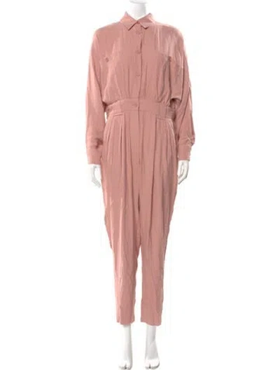 Pre-owned Iro Jumpsuit In Pink