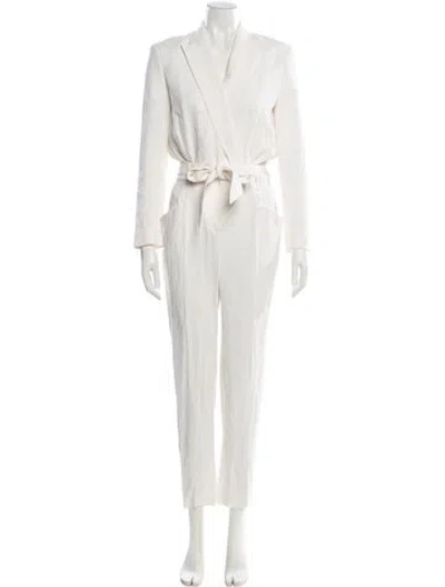 Pre-owned Iro Jumpsuit In White
