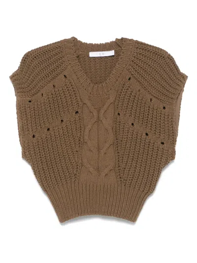 Iro Kalis Vest In Brown