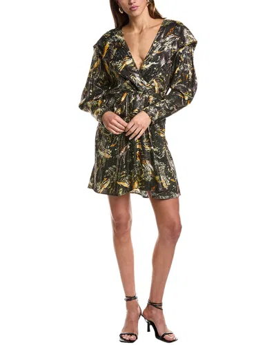 Iro Kanter Silk-blend Mini Dress In Multi
