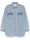 Iro Kenz Denim Shirt In Blue
