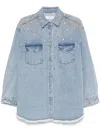 Iro Kenz Denim Shirt In Blue