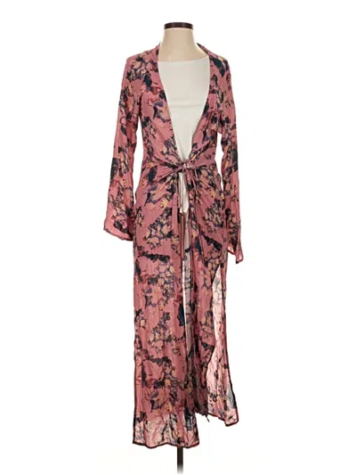Pre-owned Iro Kimono In Pink