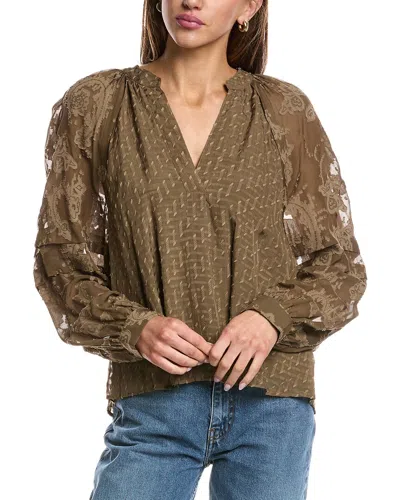 Iro Kisar Top In Brown