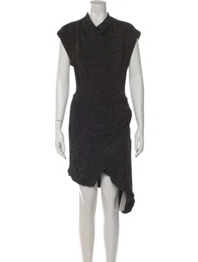 Pre-owned Iro Knee-length Dress In Gray