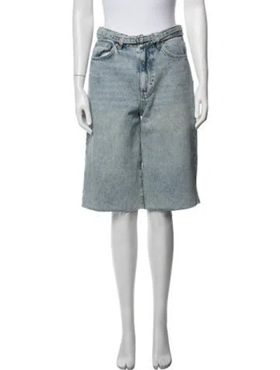 Pre-owned Iro Knee-length Shorts In Blue