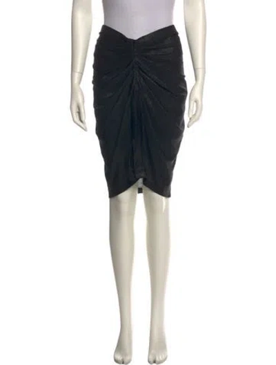 Pre-owned Iro Knee-length Skirt In Black