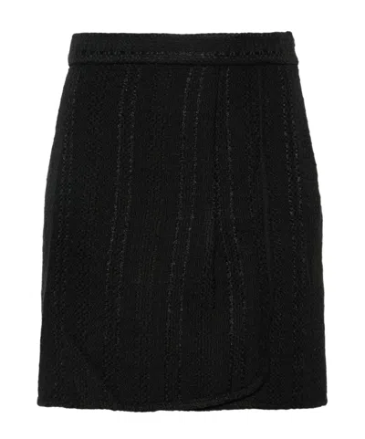 IRO KNITTED MINISKIRT