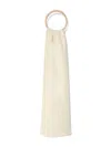Iro Knitted Scarf In Neutrals