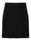 Iro Knitted Mini Skirt In Black