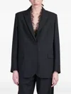 Iro Chalan Blazer In Black Polyester In Black