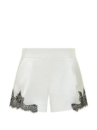 Iro Lace Trim Short In White