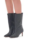 Iro Woman Ankle Boots Black Size 8 Leather In Multi
