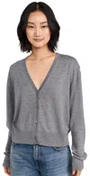 IRO LALIE CARDIGAN DARK GREY