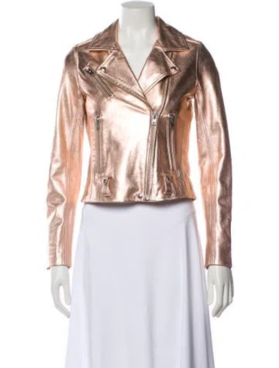 Pre-owned Iro Lamb Leather Biker Jacket