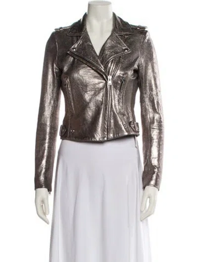 Pre-owned Iro Lamb Leather Biker Jacket