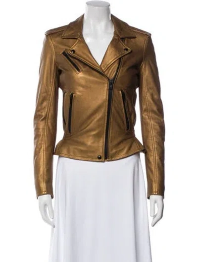 Pre-owned Iro Lamb Leather Biker Jacket