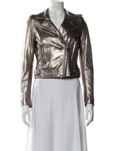 Pre-owned Iro Lamb Leather Biker Jacket