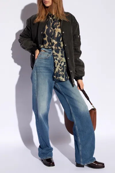 Iro ‘lamberta' High-rise Jeans In Blue